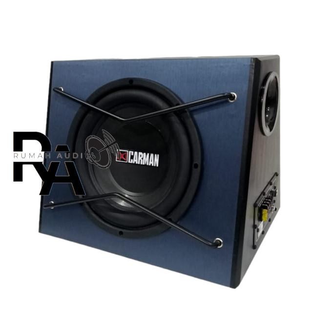 SUBWOOFER AKTIF 10 Inch BASSTUBE Carman CM-1011 Speaker Mobil