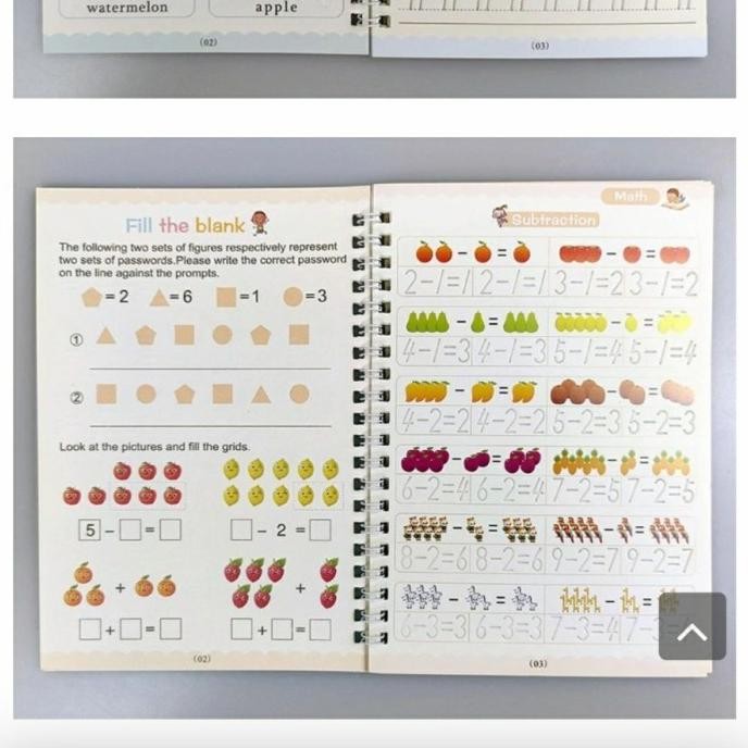 

Buku ajaib Belajar menulis dan Menggambar anak TH2810 murah