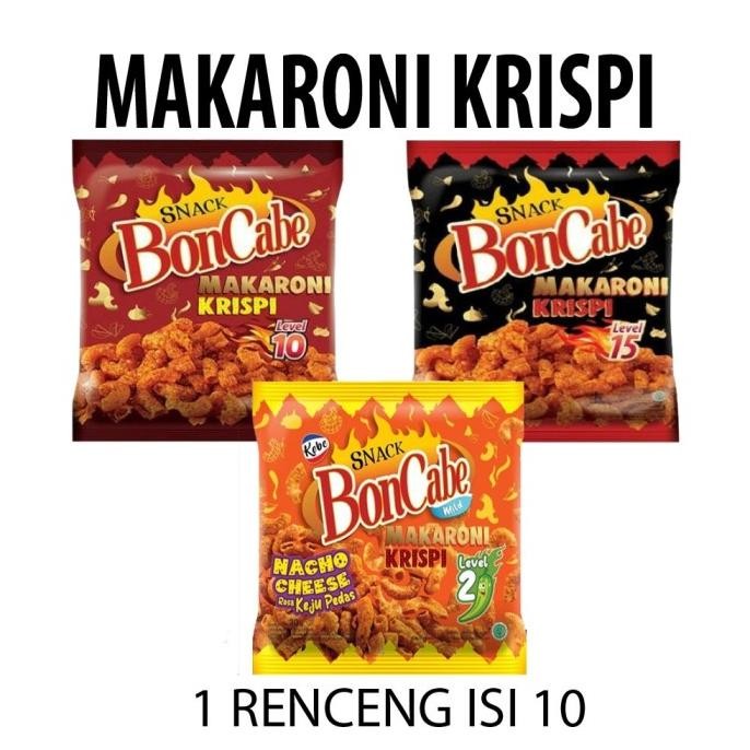 

Makaroni Bon Cabe [10pcs/renceng] nUg