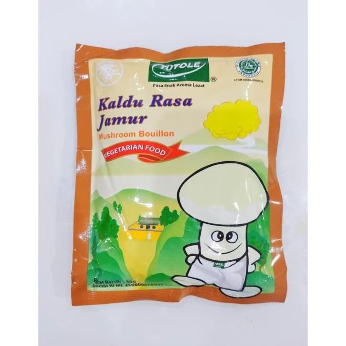 

totole kaldu rasa jamur vegetarian food 80 gram nUg