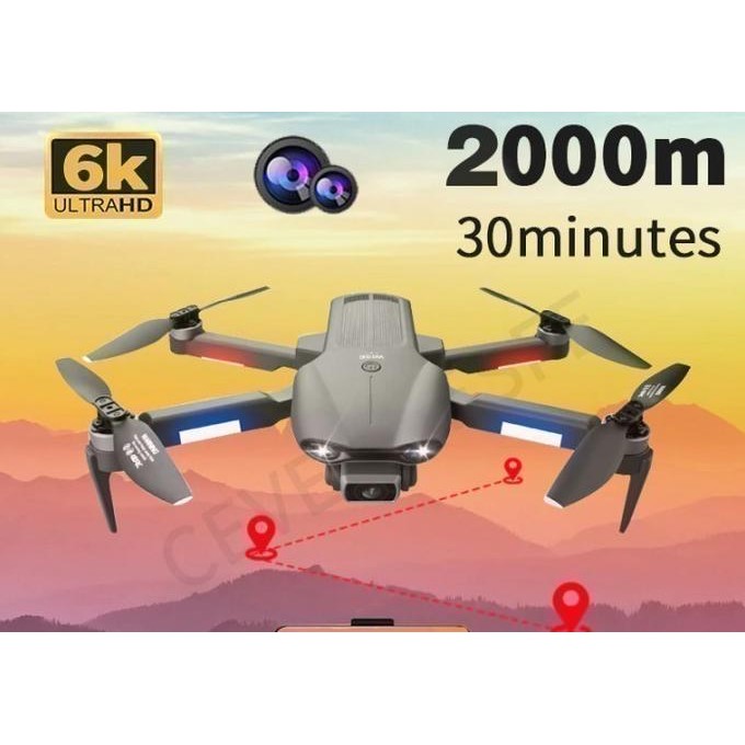 Sale Wise 4Drc F9 Gps Drone 5G 6K Dual Hd Camera Brushless Quadcopter