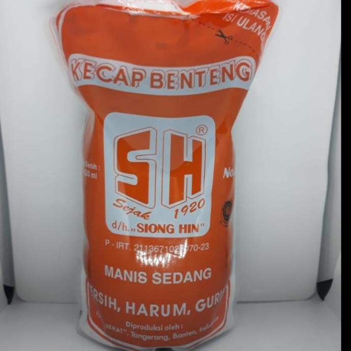 

Kecap Benteng SH Refil 620 ml Pouch Original nUg
