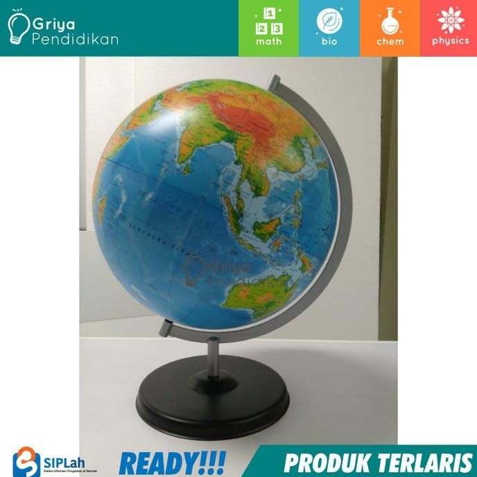

Globe / Bola Dunia 30 cm, Besi, Skala 1 : 42.000.000 murah