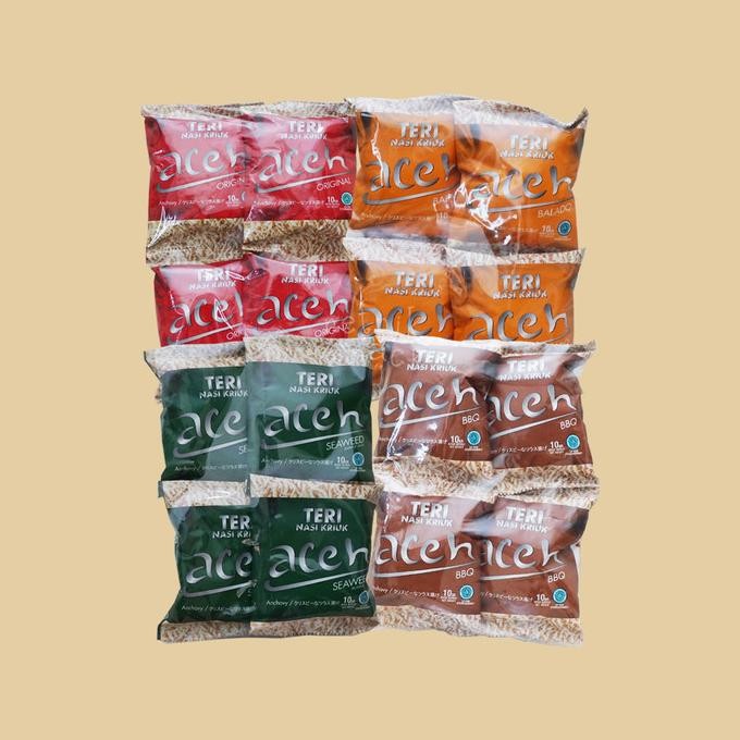 

Teri Nasi Kriuk Aceh Sachet isi 4 nUg
