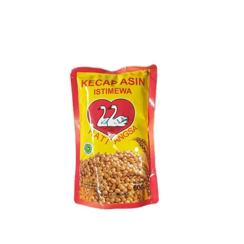 

Kecap Asin Istimewa Cap HATI ANGSA kemasan Refill 600ml nUg