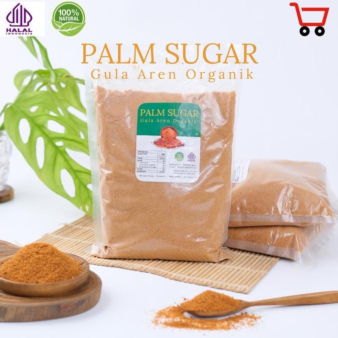 

Gula Aren - Palm Sugar - Brown Sugar - Kualitas Super - 1 Kg Organik nUg