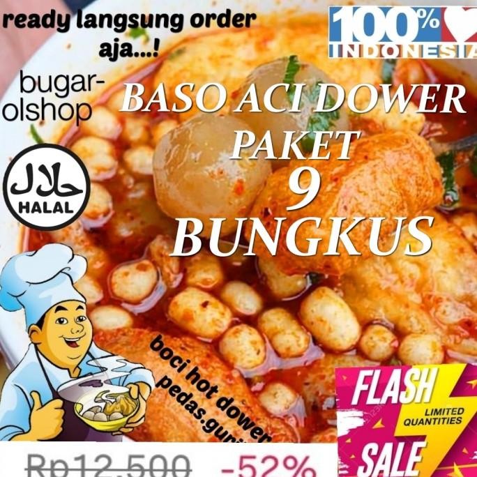 

baso aci boci dower paket 9 murah nUg