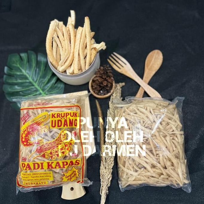 

Kerupuk Udang Padi Kapas Stik Sirihan 500gr Khas Indramayu KUALITAS SUPER nUg