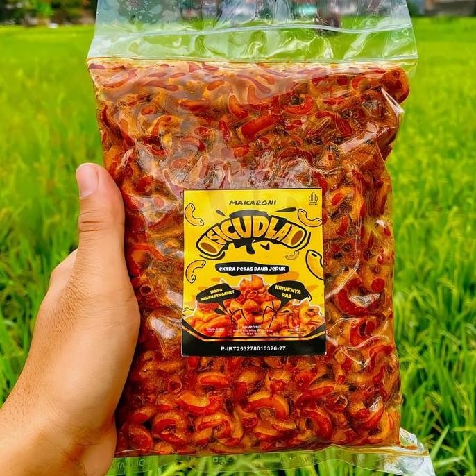 

PROMO500gr Makaroni Goreng SICUDLA [Renyah Bumbu Medok Daun Jeruk] Food Snacks nUg