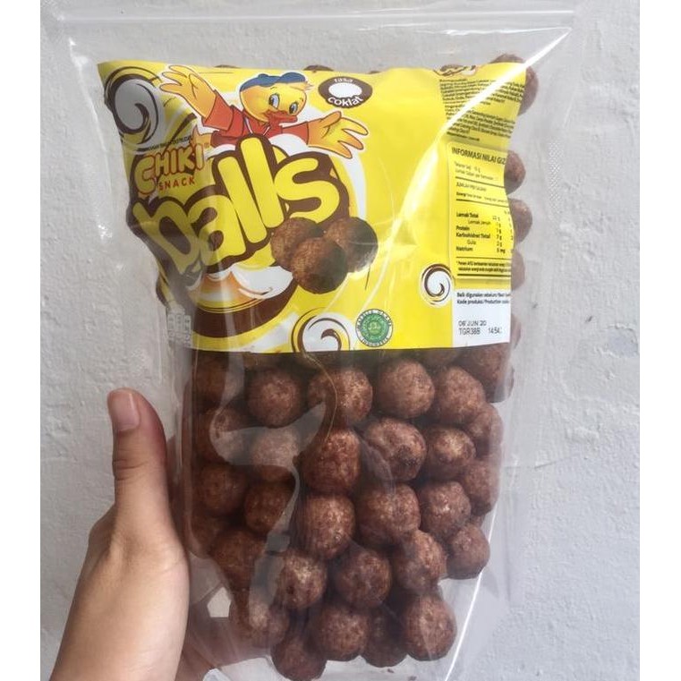 

Chiki balls coklat 150gr nUg