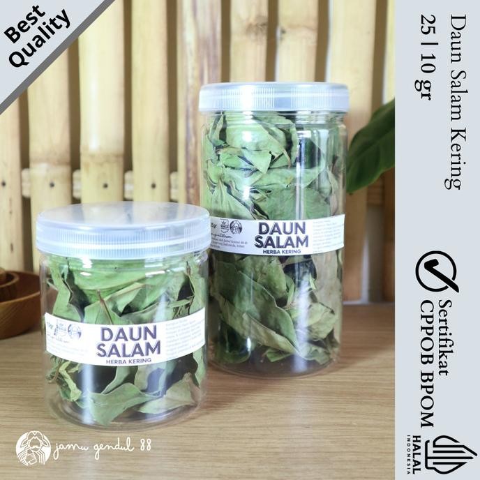 

Daun Salam Kering - Idonesia's Bay Leaves - Herba Kering by Jamu Gendul 88 Kualitas Premium nUg