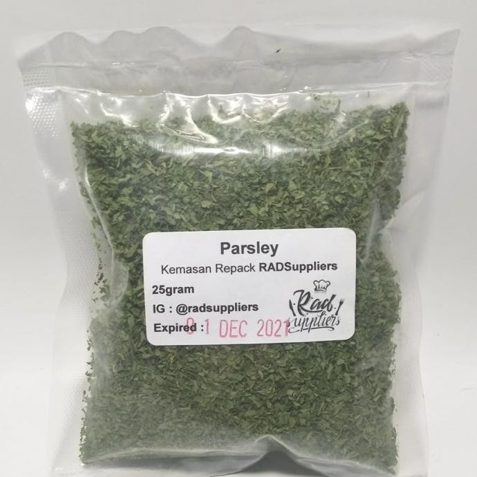 

Parsley Spices Kemasan 25gram, Bumbu Rempah Khas utk Aneka Sajian nUg