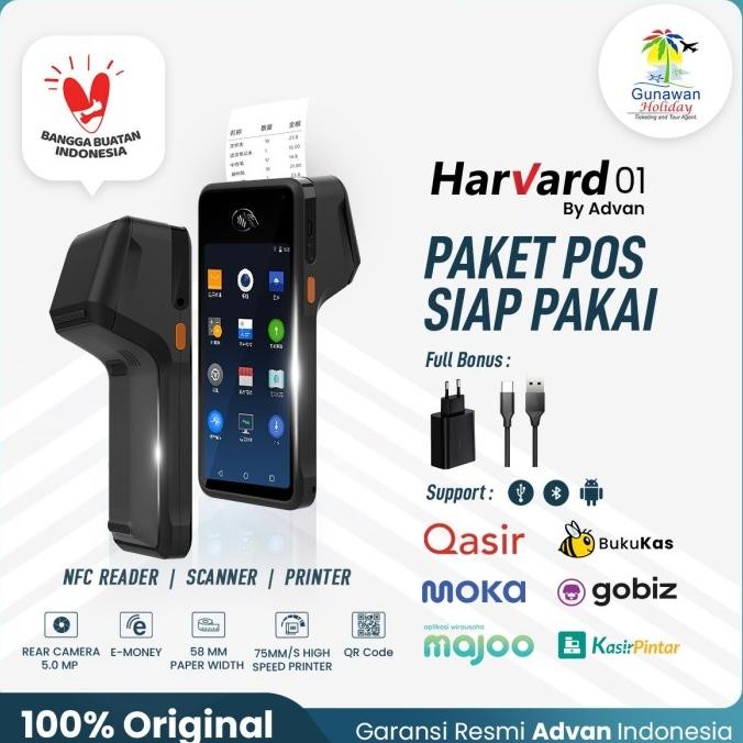 Advan Harvard 01 Android Smart Mobile Pos MOKA