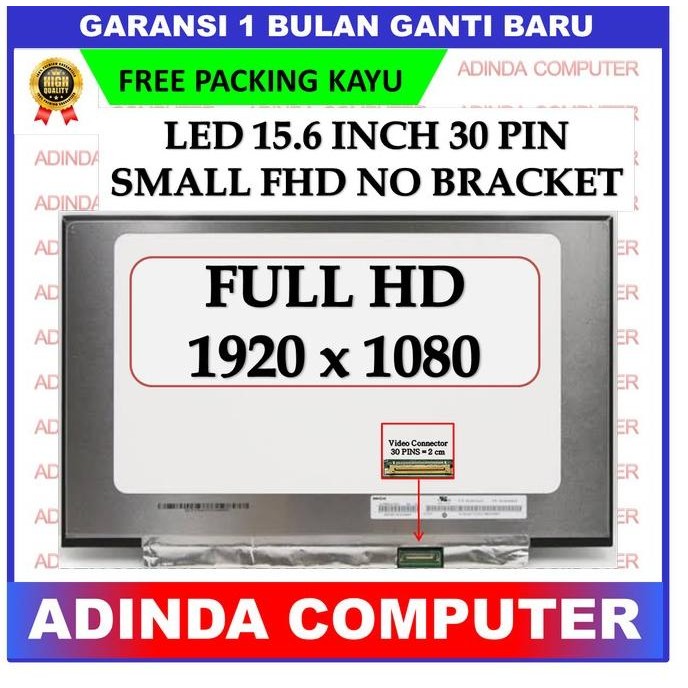 Lcd Led Asus Vivobook A516 A516M A516Ma A516Mao 15.6 30 Small Fhd Nb New Stok