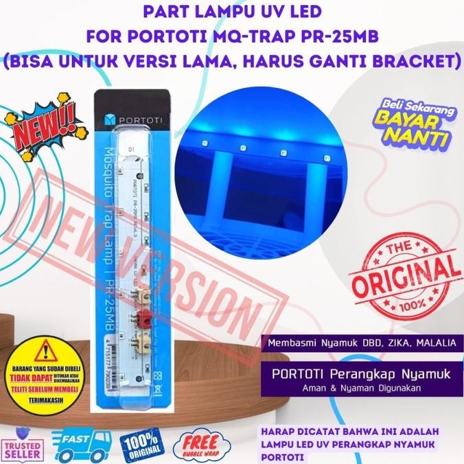 Sale Portoti Pr-25Mb Perangkap Nyamuk Mosquito Killer Lampu Uv 368Nm Part