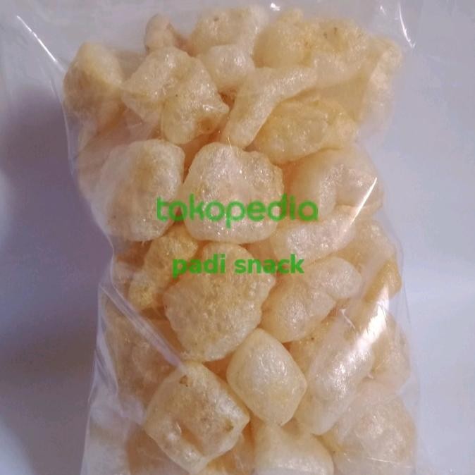 

Sale Kerupuk Kulit Sapi / Kerupuk Rambak / Kerupuk Jangek / Kerecek 100Gr