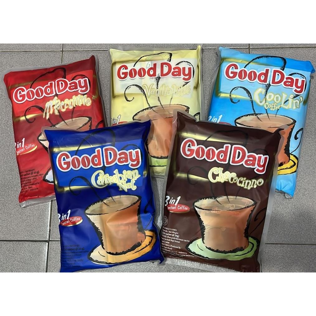 

FX KOPI GOOD DAY 3in1 ALL VARIAN RENCENG ( ISI 10 x 20 gr )