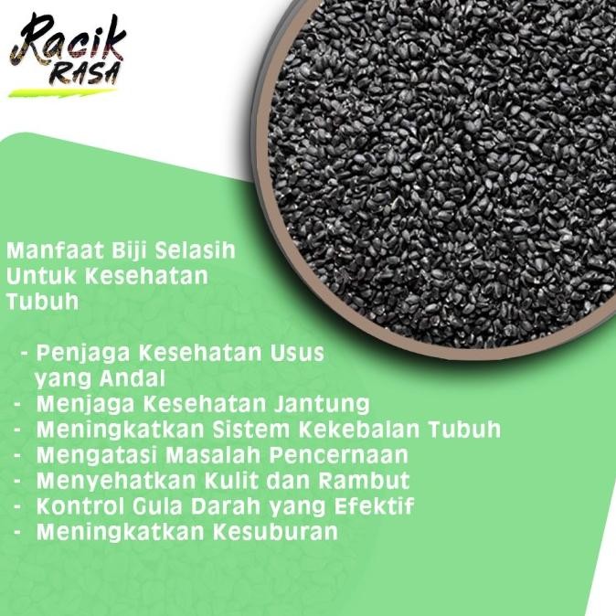 

Murah Racik Rasa | [ Jaminan Termurah ] [ 1 Kg ] Biji Selasih Es Basil Seed Super Import