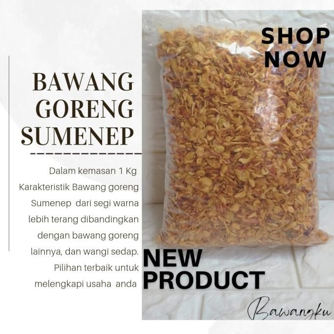 

Murah Bawang Goreng Sumenep 1 Kg
