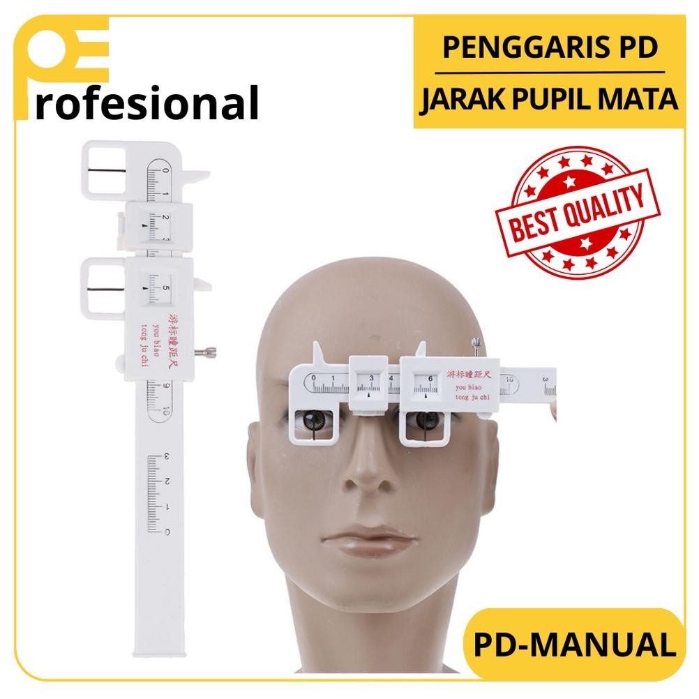 

PJJ-1621 PL30 1PC PENGGARIS PD PENGUKUR JARAK PUPIL MATA (PD-Manual) Terlaris Viral