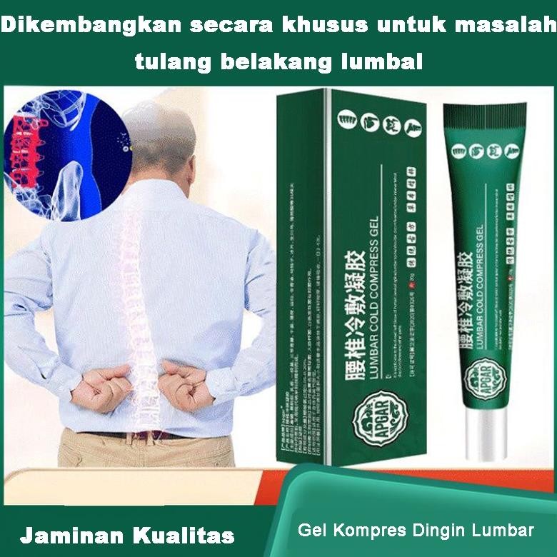 QV21 We69 LUMBAR COLD COMPRESS gel kompres dingin tipe Lumbar gel dingin jenis Lumbar susu gel kompr