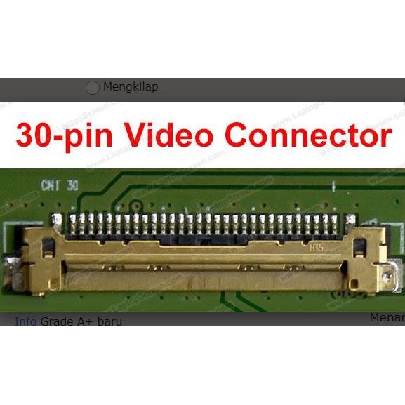 Led Lcd Dell E4310 13.3 Tebal 30 Pin Ltn133At17 New Stok