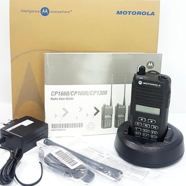 Ht Walie Talie 1660 Handy Taly Radio Motorola 1660 Cp1660 Fueni 136174 Vhf 403447 Uhf Baru