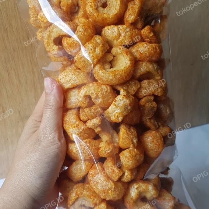 

Promo Kerupuk Kulit Babi/Krubi/Kerupuk Kulit Babi Samcan Opig 250Gr