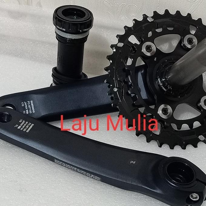 CRANKSET SHIMANO SLX FCM7100 DOUBLE 12 SPEED 36-26T INCLUDE BB