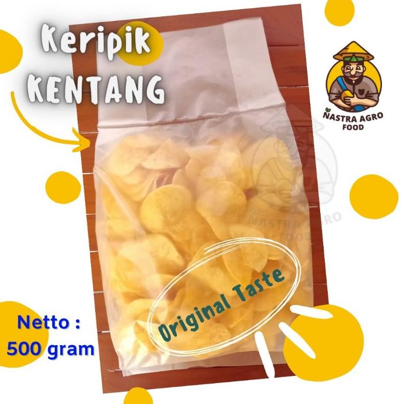 HJ Keripik Kentang keju /Termurah / Harga Pabrik / Nastra Garut / Kiloan / Keripik Curah / manohara 