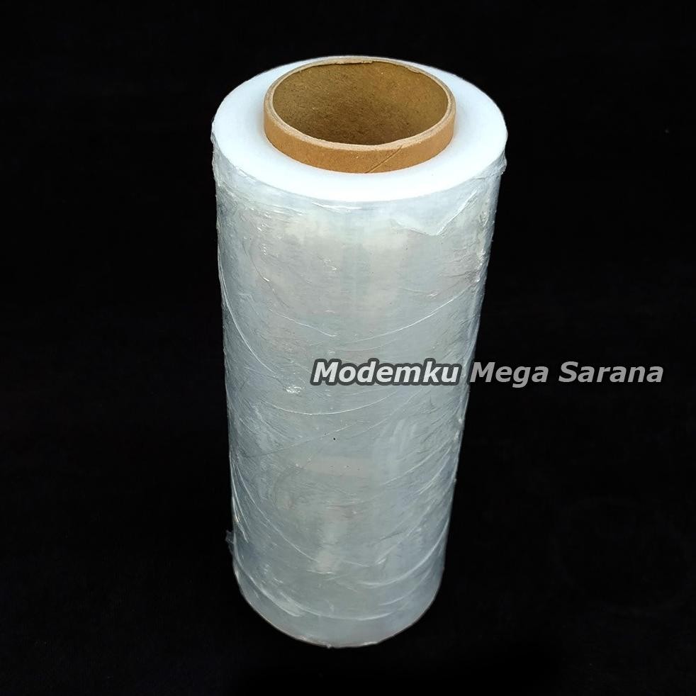 

Vb-8 Plastik Wrapping Wrap Stretch Film Lebar 20Cm Panjang 250 Mtr Jogja