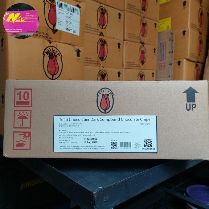 

coklat chip tulip 10 kg khusus grab dan gojek liquid