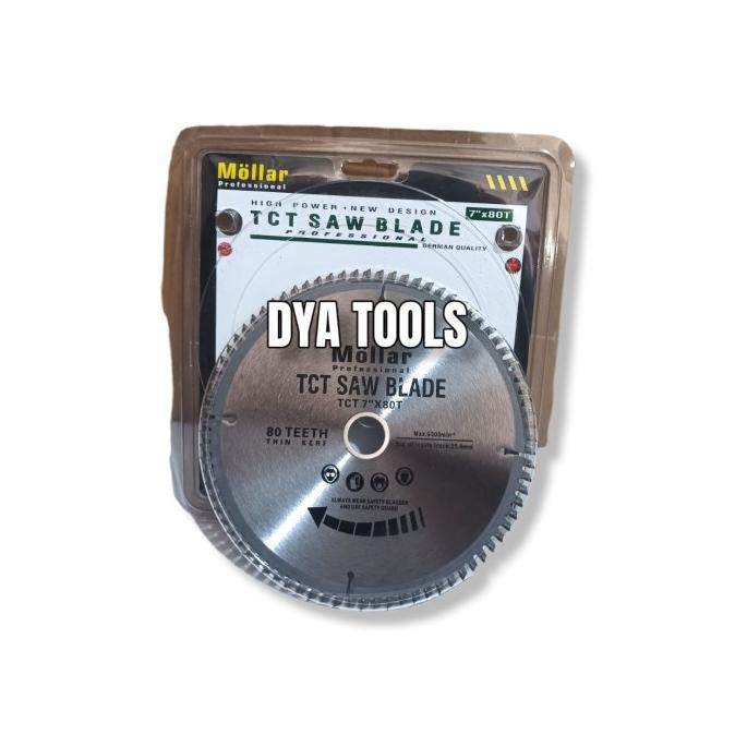 MATA CIRCULAR ALUMUNIUM 7 INCH X 80 T / CIRCULAR SAW BLADE ALUMUNIUM T