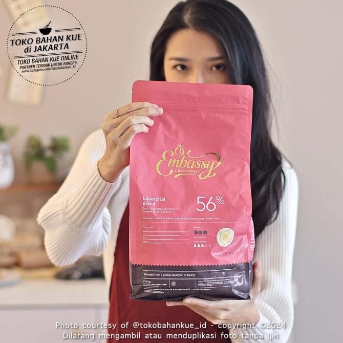 

Easimelt Dark-Hestia Tulip Chocolate Cokelat Kancing Couverture 100gr liquid