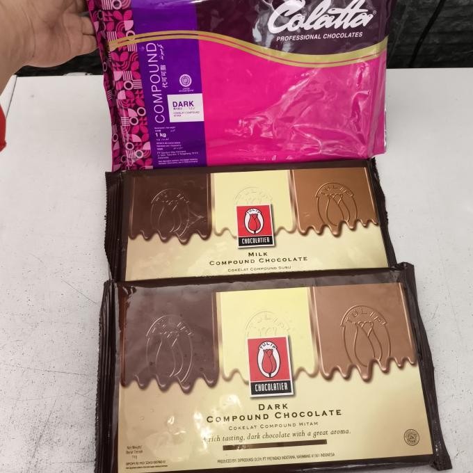 

Tulip dark chocolate compound 1 kg liquid