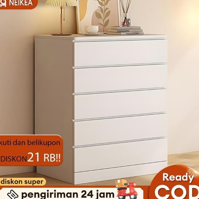 Lemari Laci  Chest Drawer  Lemari kayu minimalis  Kabinet  Lemari baju Drawer Pakaian