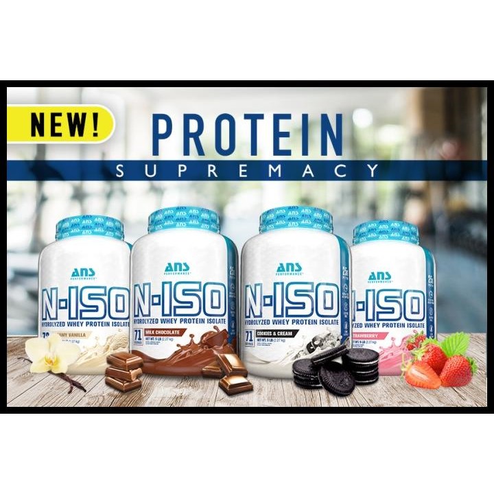Terlaris Ans N Iso / N-Iso Whey Protein Suplemen Fitess Cutting Good Quality