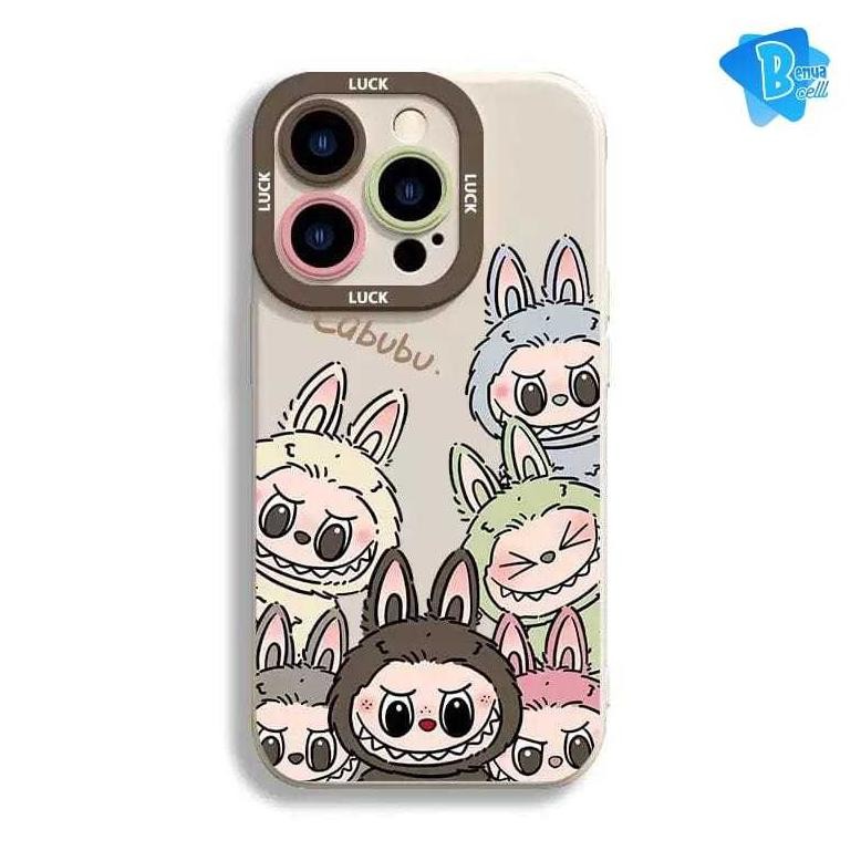 Ss955 Silikon Case Labubu Monster Softcase Casing Hp For Oppo A83 A5 A9 2020 A76 A96 A3 Pro Reno 4 4