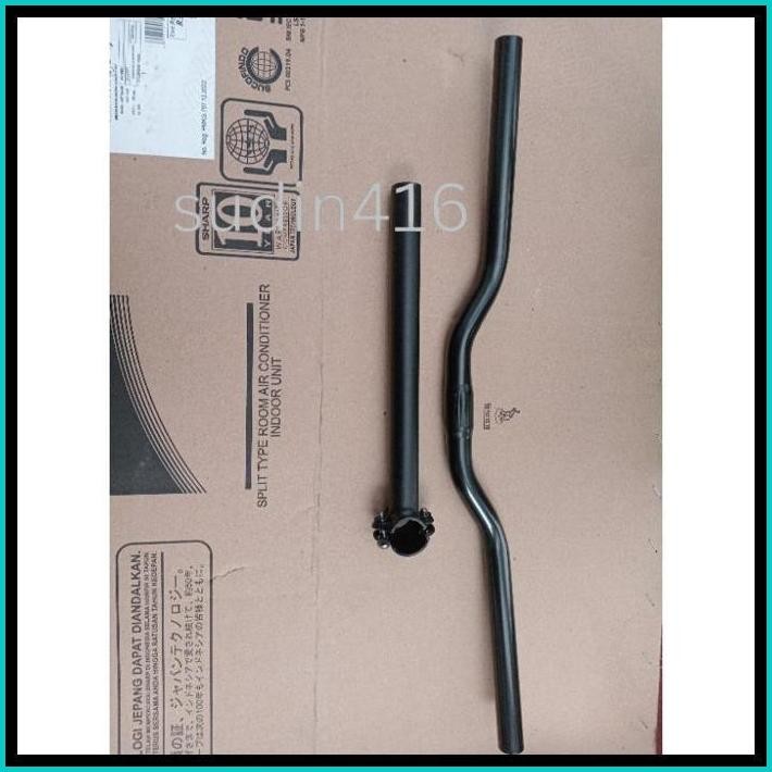 STANG SEPEDA LIPAT PAKETAN(1 STANG +1 TIANG  STANG LIPAT INSERT 22.2 DAN 25.4 JAMIN MASUK) DAPAT 1 S