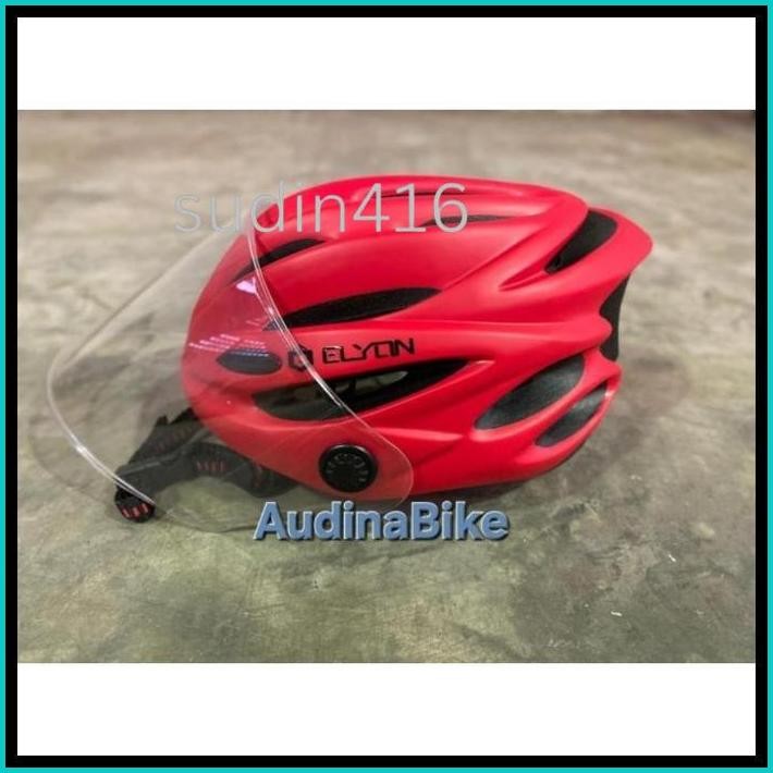 HELM ELYON MOON KACA /HELM ROODBIKE/HELM SEPEDA