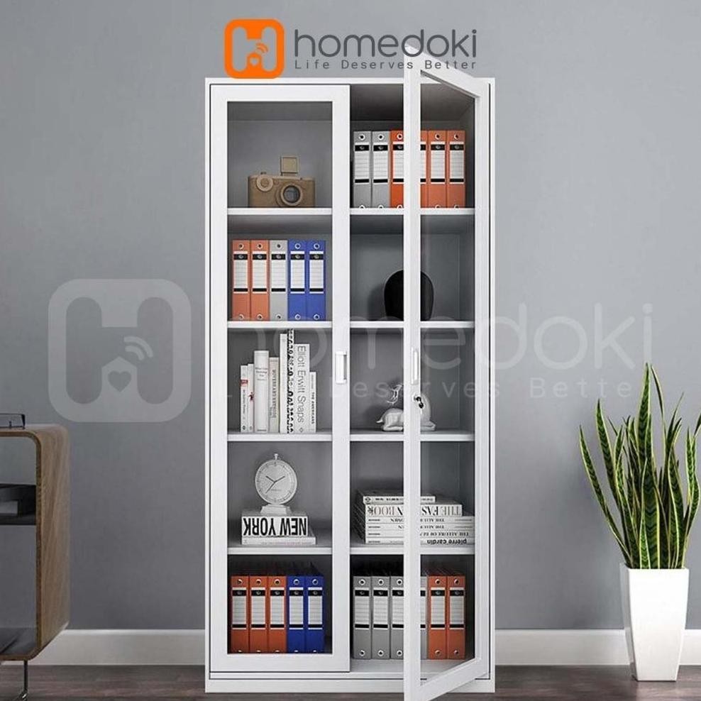 Lemari Arsip Sekolah/Lemari Arsip Kantor/Lemari arsip besi kaca/Lemari Besi Arsip