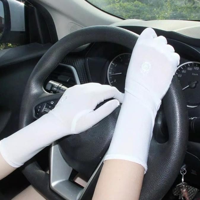 Grosir Sarung Tangan Kain Panjang / Sarung Tangan Muslimah Allawi 1Lusin