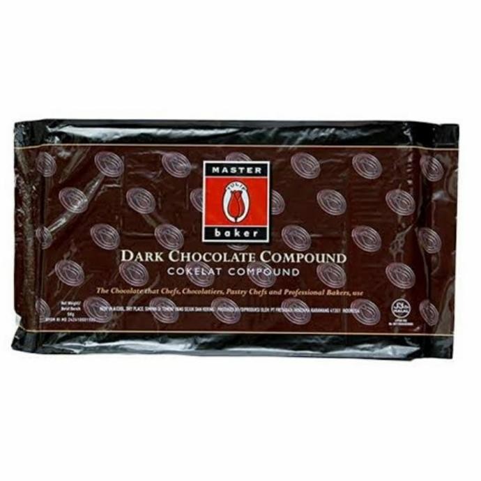 

COKLAT TULIP MASTER BAKER DARK COMPOUND CHOCOLATE 5KG liquid