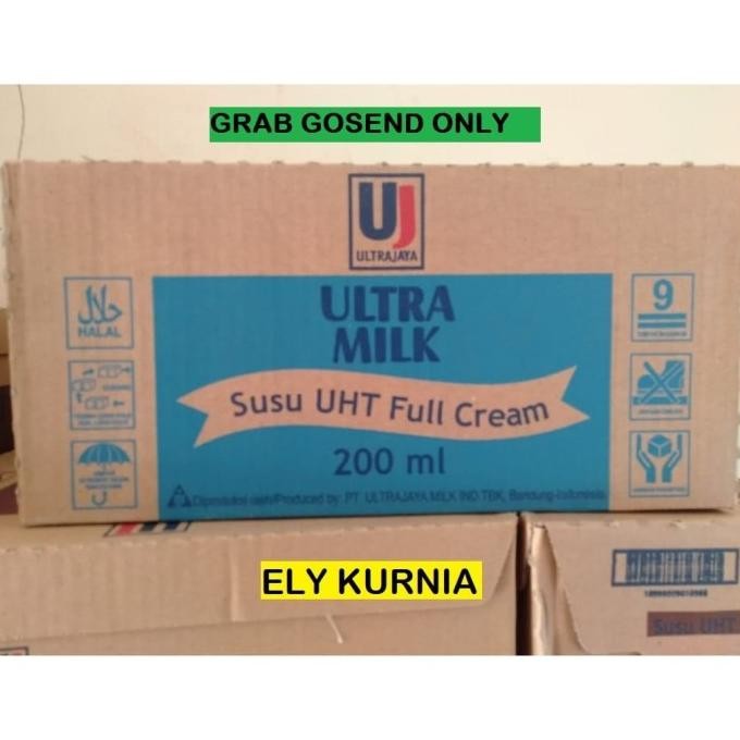 

Susu Uht Ultra Milk Full Cream 200 Ml / Ultra Milk Plain 200 Ml Promo