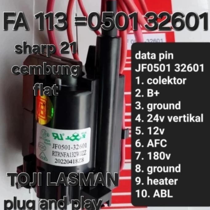 Murah JF0501 32601 ( F FA 0229 0102 0147 094 F0229 F0102 FA 094 FA094 061 TV tojil4 Juara