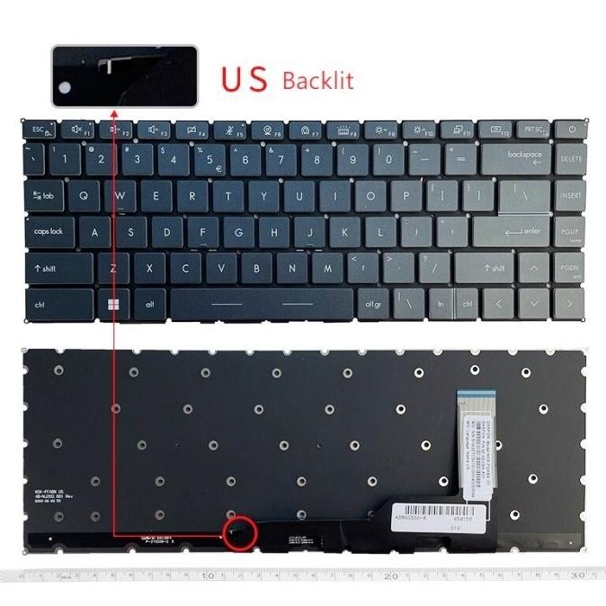 Keyboard Msi Modern Ms-14 Ms-14B3 Ms-14D1 Ms-14D2 Ms-14D3 Ms-14Dk New Stok