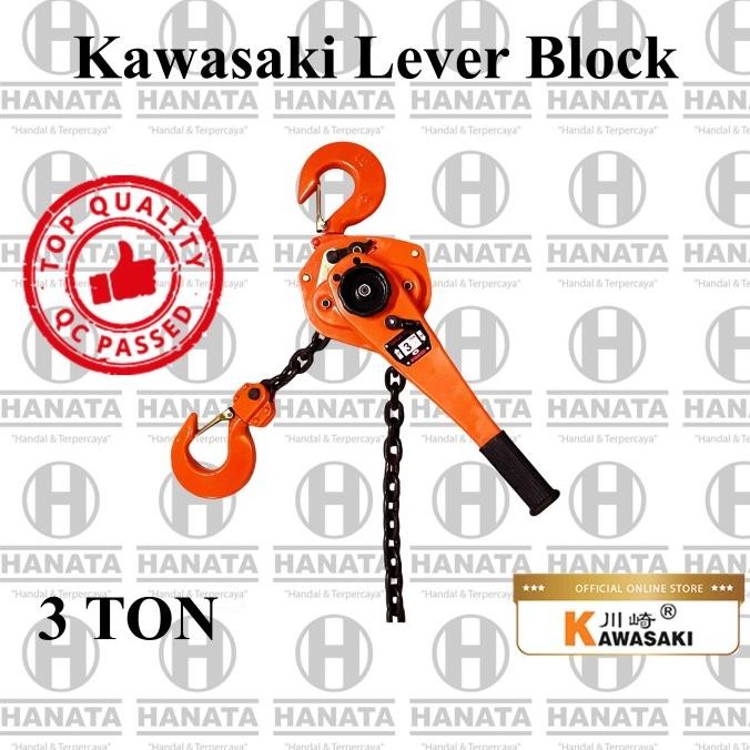 Kawasaki Lever Block 3.00 T x 1.5 M (GARANSI 1 TAHUN)