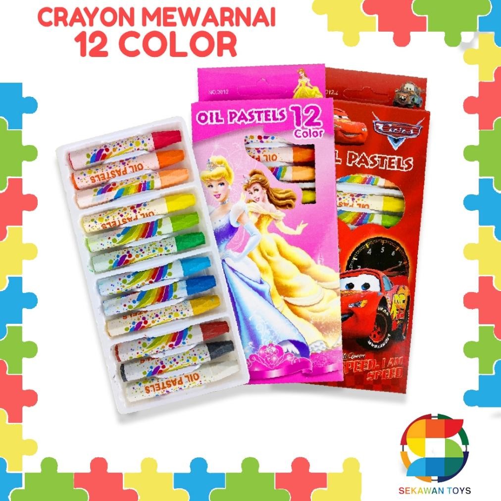 

DWL-49 fg-80 Crayon Anak Mewarnai Isi 12PCS Krayon Anak Oils Pastels Animasi 660912 Termurah Sale