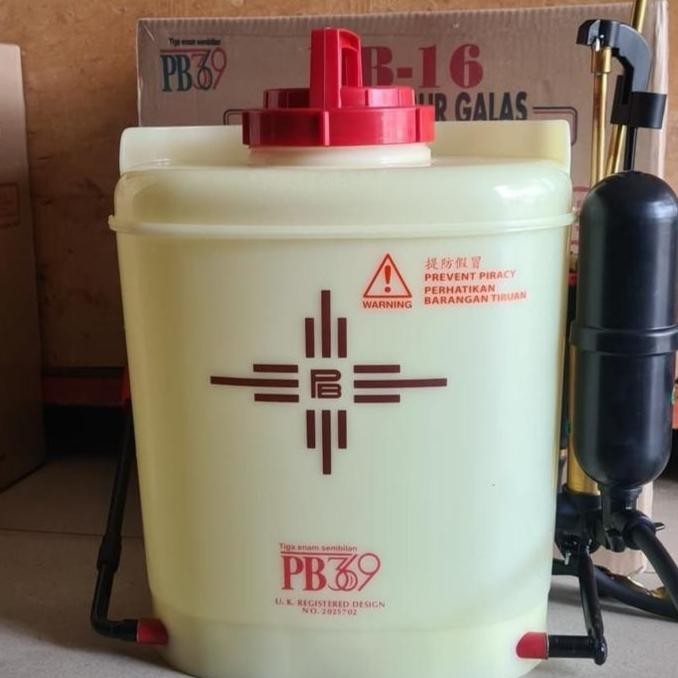 sprayer kompa pompa 16 liter manual PB 16 asli malaysia