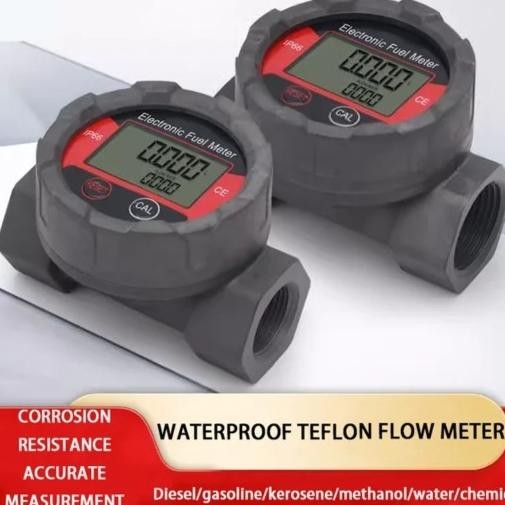 Digital Flow Meter Waterproof Turbine Flow Meter